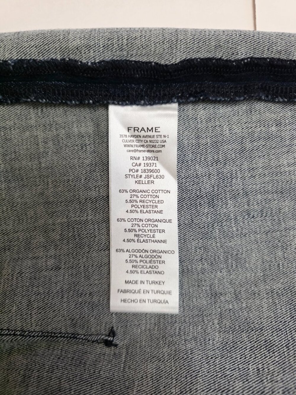 NWOT FRAME The Jetset Flare Jeans in Keller (size 30-34) - Picture 10 of 15